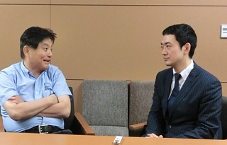 河村たかし名古屋市長と対談（2012年9月）